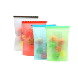 A-Silicone Food Storage Bags